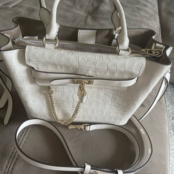 Michael Kors Hamilton Legacy Small Crocodile Embossed Leather - Picture 5 of 8
